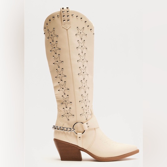 Studded Cowgirl Boots - Picture 4 of 5